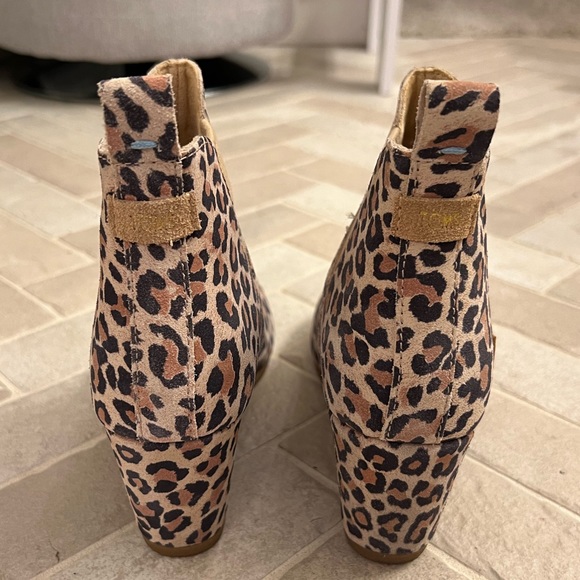 Tom’s - Desert Tan Leopard Print Kelsey Boot - Picture 4 of 6